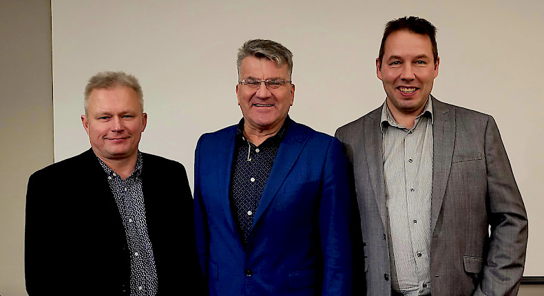 Markku Suvanto, Arto Tolvanen ja Jani Hänninen