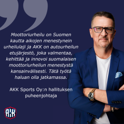 AKK Motorsport Pasi M enp AKK Sports Oy n Hallituksen Uusi AKK Motorsport Pasi M enp AKK Sports Oy n Hallituksen Uusi